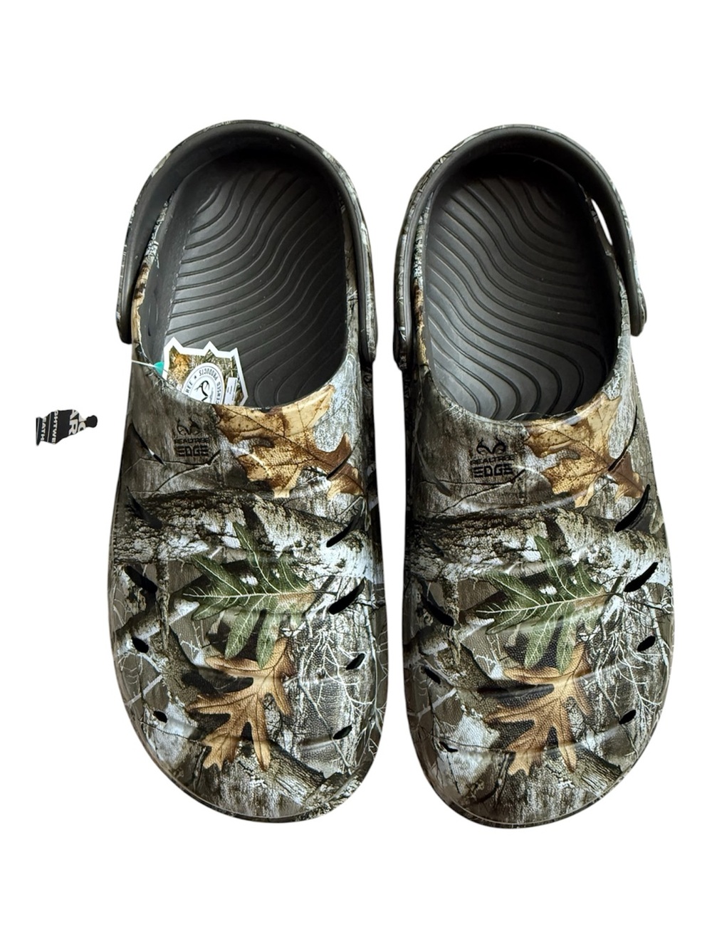 Kids' Camo Slip-On Clogs - Green/Brown